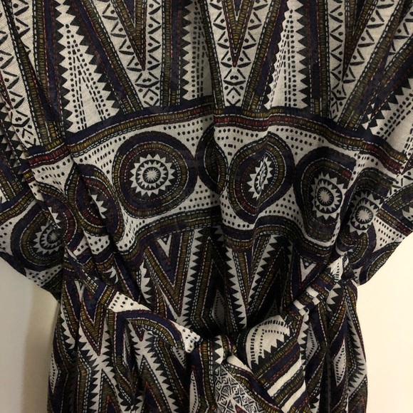 Large, H&M, Aztec printed dress - Picture 3 of 3